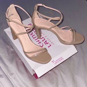 Chinese Laundry Nude Patent Sandal